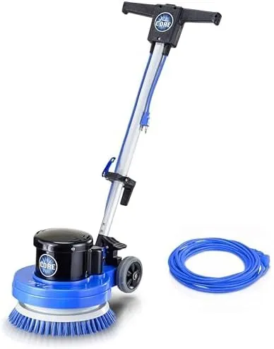 Prolux Core Hard Floor Buffer and Tile Floor Electric Scrubber Machine - 13 inch Home or Office Model