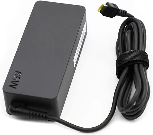 Lenovo Laptop Charger 65W Watt USB Type C(USB-C) AC Power Adapter - ThinkPad T14 T15 E14 E15 X1Carbon X13 2023