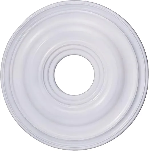 Livex Lighting 8217-03 Ceiling Medallion, White, 0.1 x 0.1 x 1