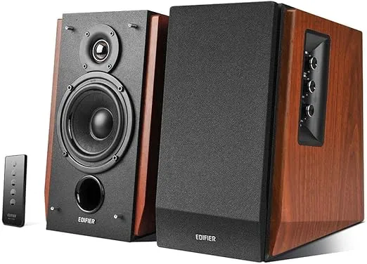 Edifier 4001352 R1700BT 66-Watt-RMS Amplified Bluetooth Bookshelf Speaker System