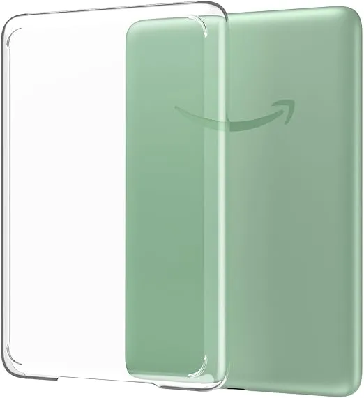 MoKo Case Compatible with 6" All-New Kindle (11th Generation-2024/2022 Release), Translucent Slim PC Protector Back Cover for Kindle 11 2024, Frosted