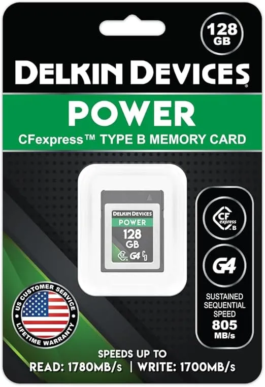 Cfexpress Type B G4 Power Card 128GB