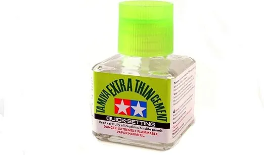 TAMIYA Extra-Thin Cement 40ml Quick-Setting TAM87182 Misc. Adhesives Fillers