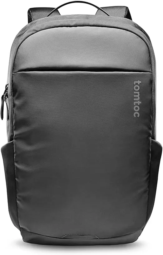 tomtoc 15.6 Inch Professional Business Laptop Backpack, Premium Cordura Material Waterproof Travel Computer Backpack Rucksack with Large Capacity, 26L