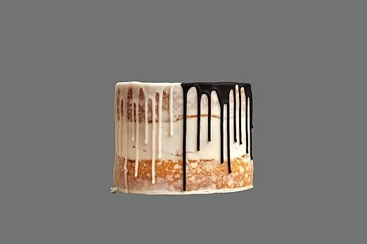 Sweetshop Cake Drip (Black), for Cakes, Cupcakes, Desserts, Donuts, Cookies, and More, Microwave and Use, Chocolate Base, for Birthdays, Holidays, and Parties