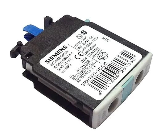 3RH1921-1CA10 | SIEMENS Auxiliary Contact Block 1NO Front Mount