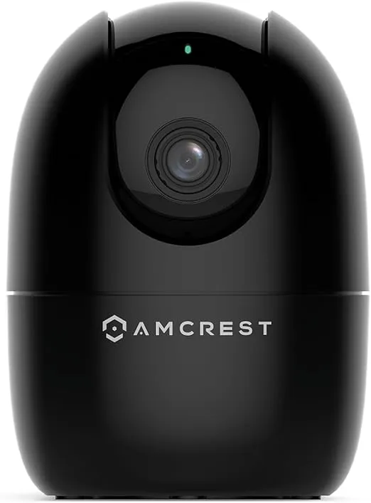 Amcrest 1080P WiFi Camera Indoor, Nanny Cam, Dog Camera, Sound & Baby Monitor, Human & Pet Detection, Motion-Tracking, 2.4Ghz Only, Pan/Tilt Wireless IP Camera, Night Vision, Smart Home ASH21-B
