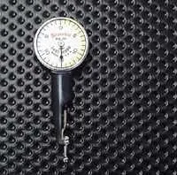 Starrett 711 Last Word Dial Test Indicator with All Attachments - White Half Shaded Face, .030" Range, 0-15-0 Dial Reading, .001" Graduations - 711GCSZ