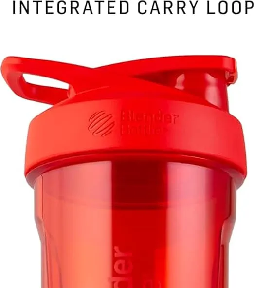 BlenderBottle Strada Shaker Cup Perfect for Protein Shakes and Pre Workout, 24-Ounce, Yellow