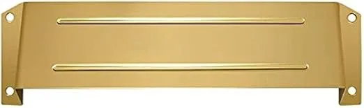 Deltana MSH158CR003 MS211 and MS212 Solid Brass Letter Box Hood for Privacy Use with MS0030