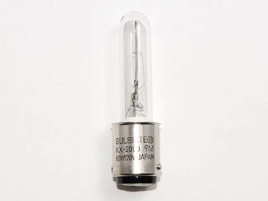 Bulbrite KX60CL/DC Double-Contact Bayonet Base (BA15D) Light Bulb, 1-Pack, Clear
