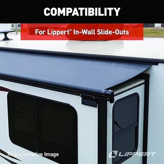 Lippert Components 225488 Interior in/Out Switch (Black)