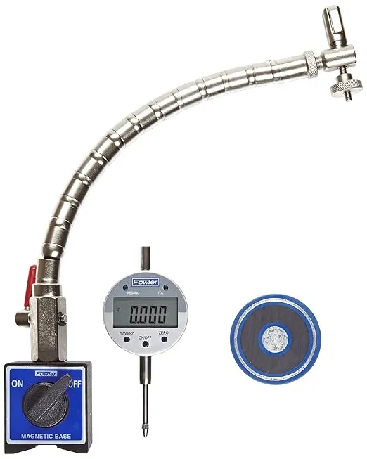 Fowler 54-585-100-0 Indi-X Blue Electronic Indicator with Magnetic Base