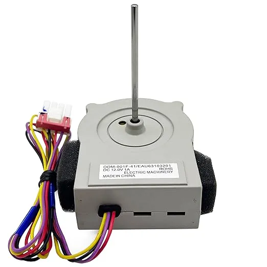 EAU63103201 Refrigerator Evaporator Fan Motor for LG, Kenmore Refrigerator, Replace 4391461, AP6317185, PS11761147, EAP11761147, PD00051700