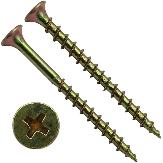 Drywall Screws: Yellow ZINC #7 x 2" Bulk (3,500 Screws) COARSE Thread Drywall Screws (sheetrock Screws) for Gypsum Board, sheetrock, plasterboard. Use for Low Cost, All Purpose Wood Screws