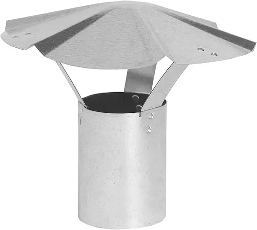 Imperial Manufacturing Group GV0589 6 Galvanized Rain Cap