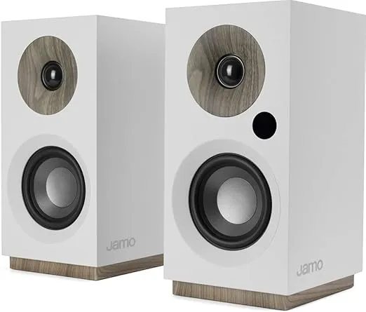 Jamo S 801 PM powered monitors (white)