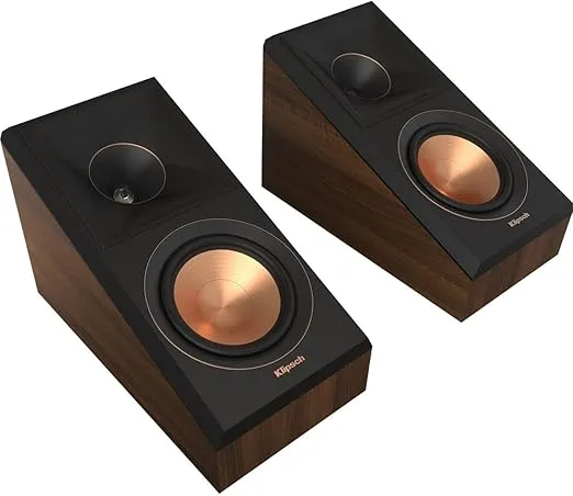 klipsch Reference Premiere RP-500SA II Walnut Surround Sound Speakers