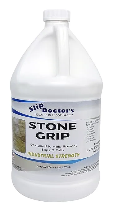 Stone Grip - Slippery Pool Deck and Non-slip Tile Treatment Gallon