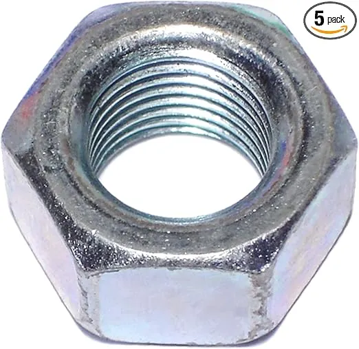 014973242060 Fine Finished Hex Nuts, 9/16-18, Piece-5