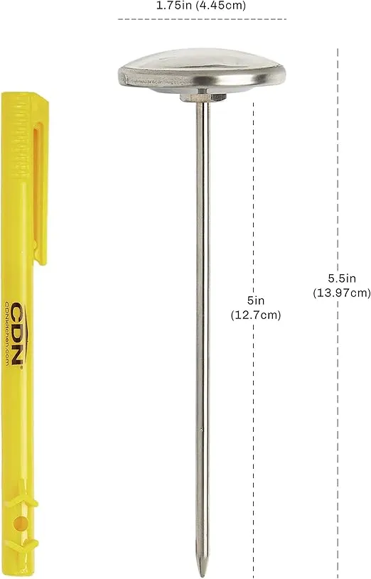 CDN IRXL220 Large Dial Cooking Thermometer