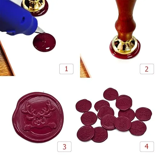 Traditional Hot Melt Glue Gun for Sealing Wax Sticks, 20W