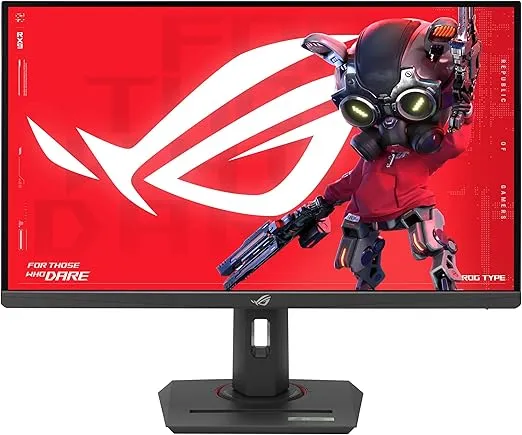 ASUS ROG Strix 27” 1440P USB-C HDR Gaming Monitor (XG27ACG) -QHD, 180Hz, 1ms, Fast IPS, DCI-P3 95%, Extreme Low Motion Blur Sync, G-Sync Compatible, Tripod Socket, Aura Sync, AI Gaming, 3yr Warranty