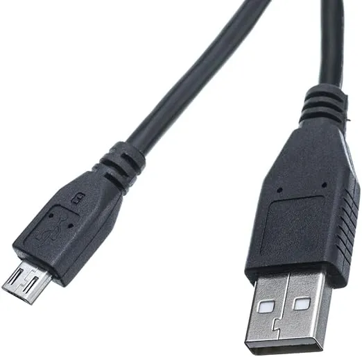 CableWholesale Micro USB 2.0 Cable, Black, Type A Male/Micro-B Male, A Male to Micro B High Speed USB Cable, 10 ft