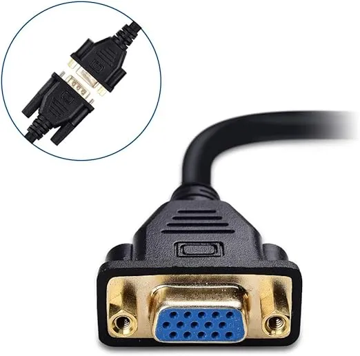 Cable Matters VGA Extension Cable (VGA Cable Male to Female) - 10 Feet, Not Regular VGA Cable