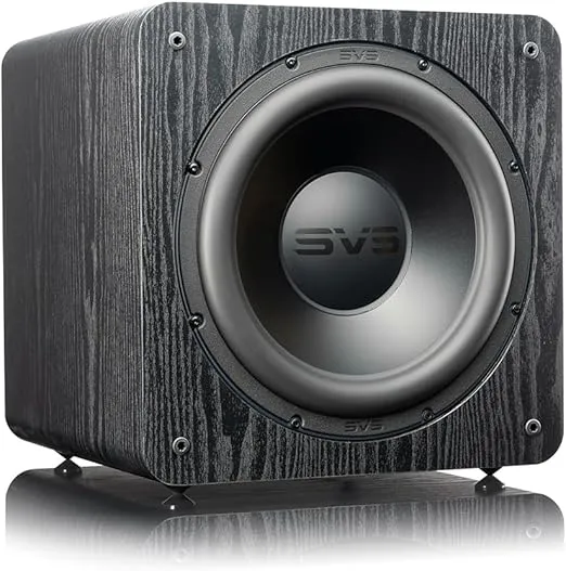 SVS SB-2000 Pro DSP Controlled 12" Sealed Subwoofer (Black Ash)