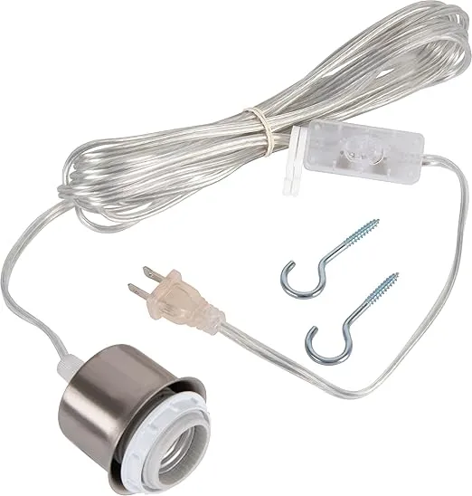Craftmade SW1001-BNK Pendant, 1-Light 60 Watts, Brushed Polished Nickel, Bulb(s) Not Included