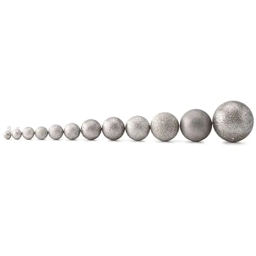 JINGLING 35mm 1-3/8 inch Spherical Head Diamond Grinding Bits Round Ball Bit Sphere Rotary Burr Grit 80 Stone Carving Tools 1/4" Shaft Attachment for Bosch, DeWalt, Makita