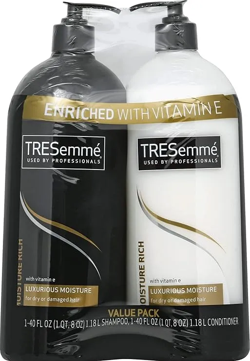 TRESemme Moisture Rich Luxurious Shampoo & Conditioner Value Pack 2/40 oz