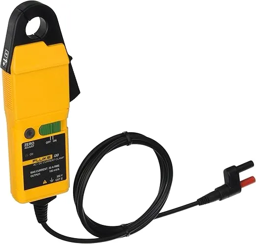 Fluke I30 AC/DC Current Clamp,Black/Yellow,Small