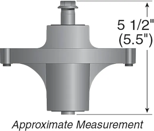 Stens New Spindle Assembly 285-923 Compatible with Toro 4200, 5000, 4216, 4235, 4260 and 5060 TimeCutter, Exmark Quest Zero-Turn mowers 117-0751, 117-7267, 117-7268, 117-7439, 121-0751