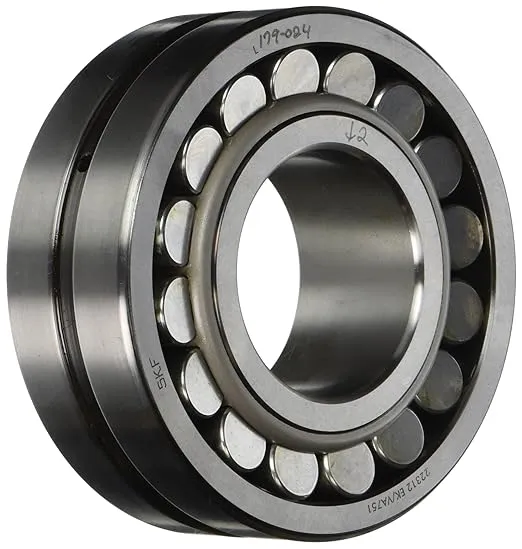 SKF 22310 EK Spherical Radial Bearing, Tapered Bore, Steel Cage, Normal Clearance, 50mm Bore, 110mm OD, 40mm Width, 6300rpm Maximum Rotational Speed