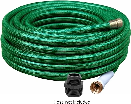 Little Giant GH-1, 1-Inch MNPT x 3/4-inch Male GHT Garden Hose Reducer/Adapter for Utility, Pond or Hydroponic Pumps with 1-inch FNPT discharge, Black, 599030