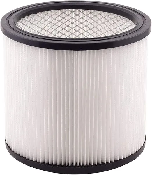 Filter Cartridge Replacement Part 90304 90350 90333 Type U H12 Compatible with Shop Vac Wet & Dry Vacs (1 Pack)