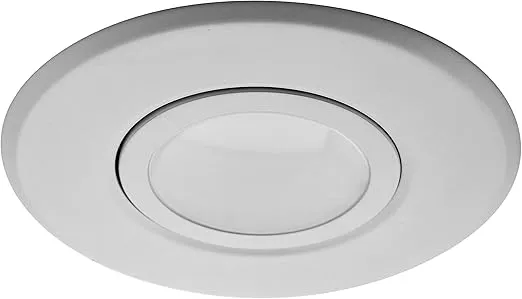 NICOR Lighting 5/6 inch LED Gimbal Downlight Retrofit Kit, 3000K White (DLG56-10-120-3K-WH)