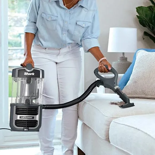 Shark UV725 Navigator Lift-Away with Self Cleaning Brushroll Upright Vacuum with HEPA Filter (Renewed)