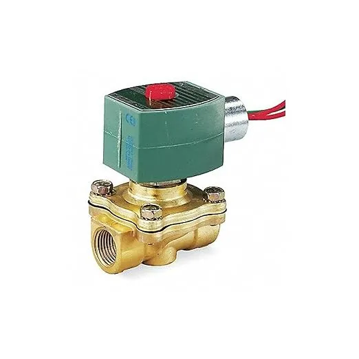ASCO Solenoid Valve,Brass,NC,Air, Inert Gas