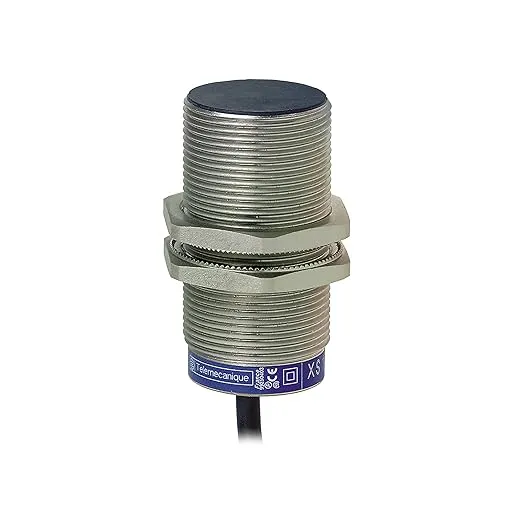 XS630B1MAL2 Universal Series Inductive Proximity Sensor, Multi-Function, Metal 30-mm Barrel, 2-Wire AC/DC Wiring, PNP Input, NO Output, 2-m Electrical Cable