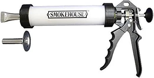 Smokehouse Products 1 Pound Capacity Jerky Gun, Easy to Clean Removable Meat Tube