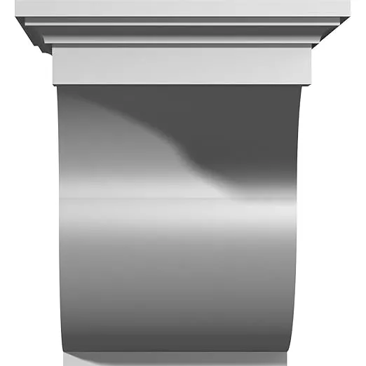 Ekena Millwork BKT12X12X08LE 8 7/8-Inch W x 12-Inch D x 12-Inch H Legacy Bracket