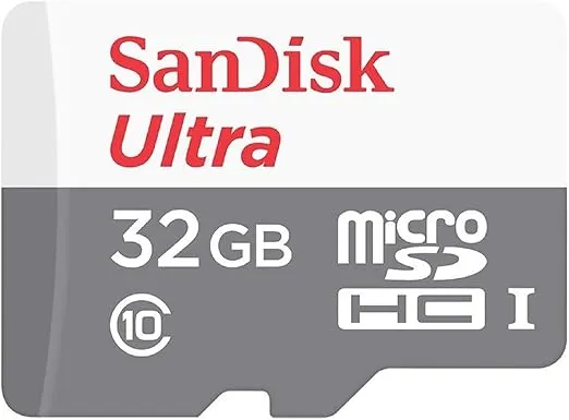 32GB 32G Sandisk Micro SDXC Ultra MicroSD TF Flash Class 10 Memory Card works with REXING S300 Dash Cam Pro 1080P V1 2.7" LCD FHD Dashcam Camera w/ Everything But Stromboli Memory Card Reader