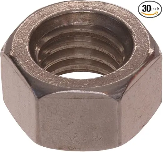 2528 10-32-Inch Stainless Steel Hex Nut, 30-Pack