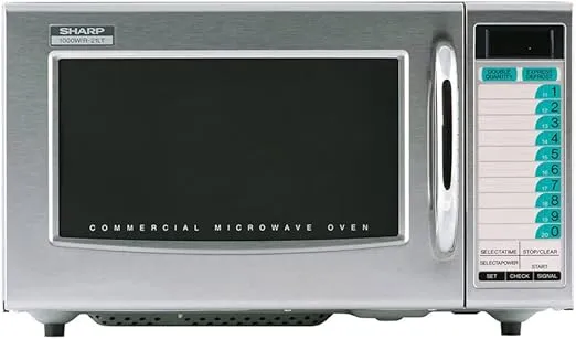 Sharp Medium-Duty Commercial Microwave Oven (15-0427) Category: Microwaves, R-21LTF