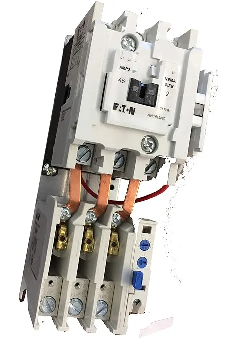 CUTLER HAMMER AN16GN0AB 110/120 VAC, Size 2, 3 Pole, Starter, 45 AMP, Freedom Series, 50/60 HZ, Non-REVERSING