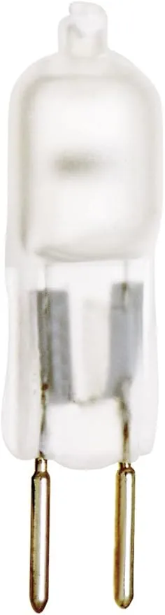 Satco S1908 10 Watt 100 Lumens T3 Halogen G4 Base 12 Volt Frosted Light Bulb, Dimmable
