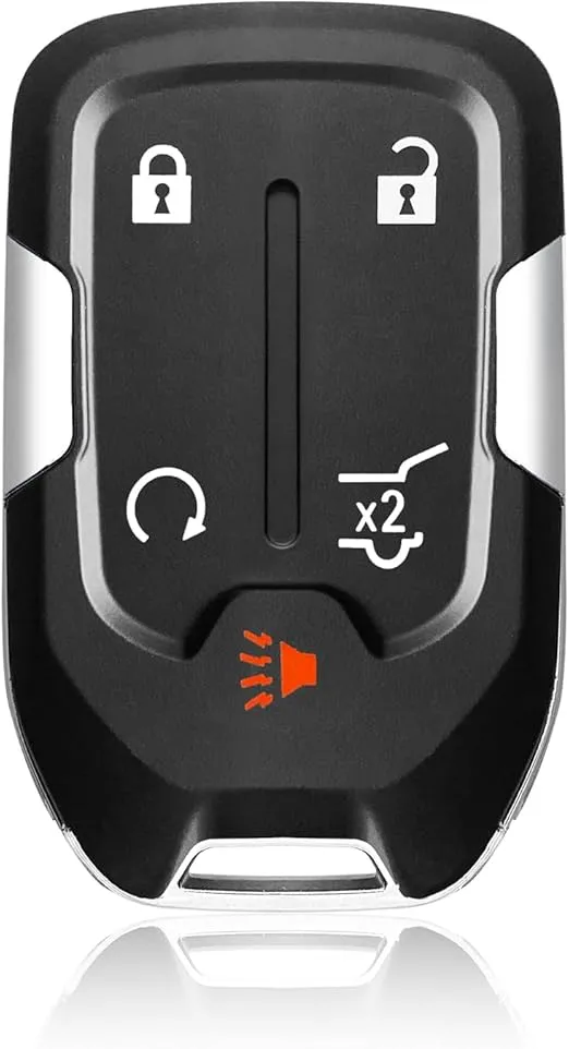 Replacement for 2018 2019 2020 GMC Terrain Yukon Yukon XL Chevrolet Suburban Tahoe Key Fob Remote Control HYQ1AA 5 Buttons 315MHz